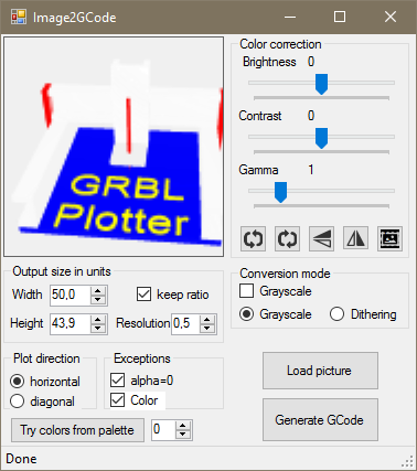 GRBL-Plotter Image